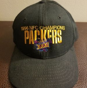 1996 Green Bay Packers NFC Champions Snapback Hat